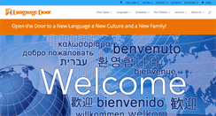 Desktop Screenshot of languagedoor.com